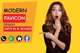 design app icon and modren favicon
