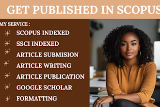 rewrite publish articles in ssci scie scopus indexed peer reviewed journal