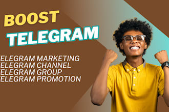do telegram group channel to gain real and active telegram members subscribers