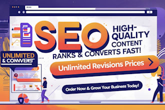 write SEO blog posts and website content that drives traffic and sales
