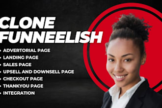 build a high converting advertorial page on systeme io, funnelish, carrd,google
