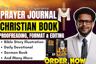 christian book editing, proofread, prayer journal, devotional, children story
