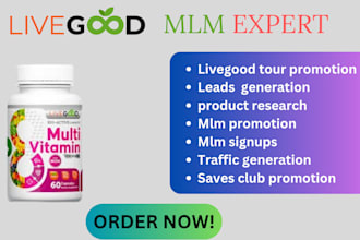 do exclusive livegood promotion, mlm promotion tour link for new signup