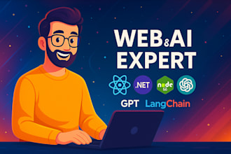 do custom ai website development ai app ai saas as full stack developer
