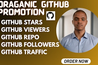 promote your github repo for more stars followers and traffic