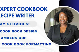write your cookbook writer recipe book writer, cookbook recipe blog ebook write