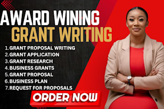 do urgent grant research, grant proposal, grant application, business plan, rfps