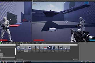 create online multiplayer game with unreal engine
