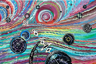 create a one of a kind, visionary painting that reflects your story and spirit