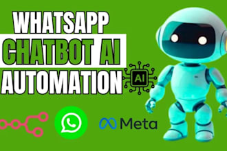 whatsapp API automation chatbot n8n 360dialog aisensy  fix flow openai twiiio