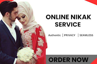 do online nikah, quick, seamless online nikah at home