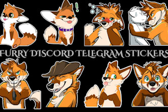 draw furry telegram stickers discord animated stickers nsfw furry stickers GIF