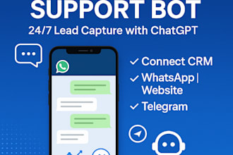 create a professional ai chatbot for customer support on any platform