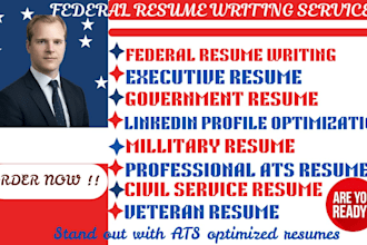 optimize your federal resume for government job applications
