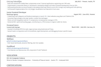 create a modern resume using chatgpt and canva
