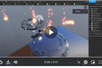 make vfx, animations and scripts for your roblox game