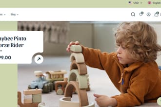 build baby toy website baby wooden toy teddy bear website on wix squarespace
