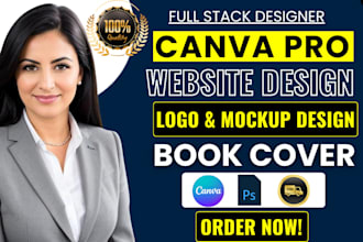 canva website design canva logo canva book cover canva mockup canva redesign