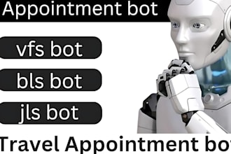 vfs appointment telegram booking bot whatsapp schedule bot custom booking bot