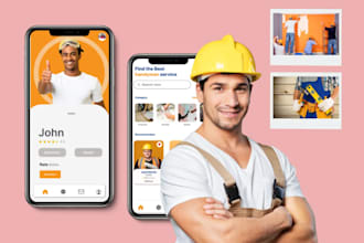build handyman app, cleaning app