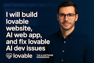build high quality lovable websites and web app with ai and fix dev issues