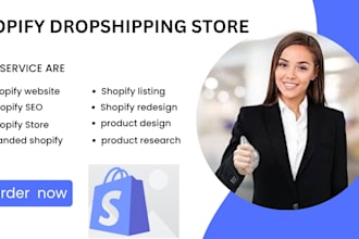 redesign shopify website shopify seo product design pod etsy product listing