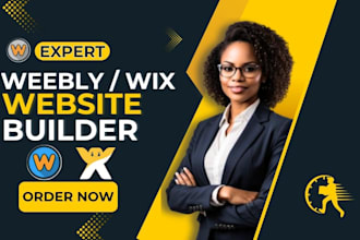 design weebly website redesign weebly website, build, develop wix wsbsite