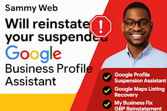 reinstate suspended gmb fix and verify disable google my business profile fast