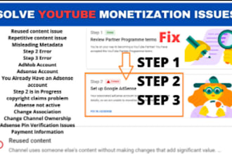 fix youtube monetizeation and adsense issues step 2 reused content issue