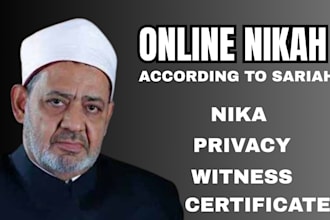 conduct your online nikah quick, smooth, and from the comfort of your home