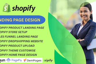 boost sales with a high converting shopify landing page