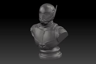 3d zbrush,stl file action figurines,mini bust,3d bjd joint models for printing