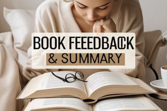 provide a reader summary and insights for your book