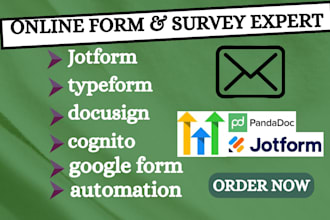 build logic online forms wt jotform cognito typeform for lead capture automation