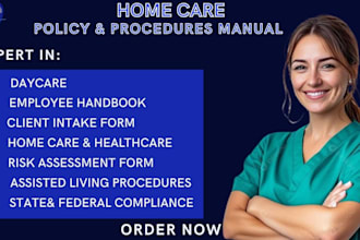create ndis provider documents and elderly care business plans