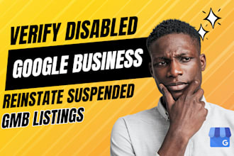 verify disabled google my business profile reinstate suspended gmb listings