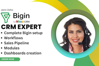 set up zoho bigin CRM for your business, set up zoho CRM, pipelines and modules