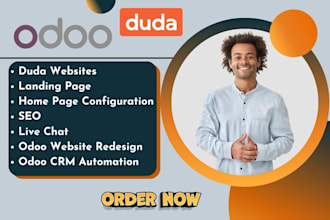 create modern duda website odoo website design odoo redesign odoo ecommerce