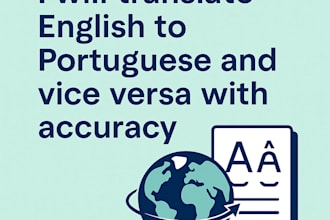 translate english to portuguese and vice versa with clarity
