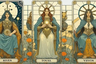 design unique tarot card design oracle cards playing cards zodiac tcg ccg design