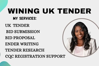 expert UK tender bids nhs, cqc, healthcare, cleaning and construction