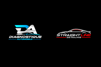 design car automotive auto detailing logo