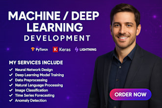 do machine and deep learning or data science neural network nlp python project