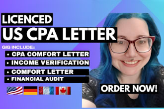 provide certified CPA financial statements audits and letters
