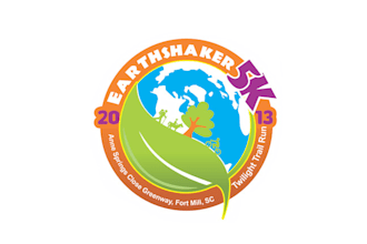 design beautiful colorful twilight trail run logo