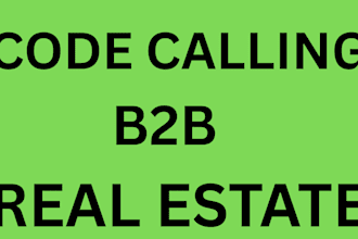 do telemarketing, real estate virtual assistant, b2b cold calling