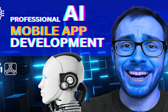 do ai mobile app development for ios app and android app
