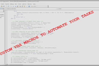 automate your excel tasks with custom vba macros and dashboards