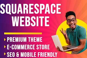 design, redesign squarespace website or build website development squarespace