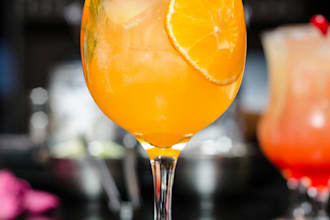 create custom cocktail recipes or a drink menu for your event